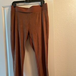 Untuckit Brown/Copper Leggings Pants